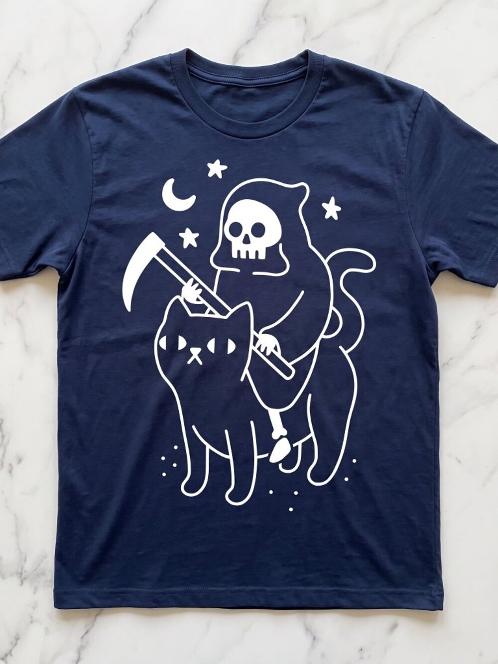 Death Rides A Black Cat T-Shirt
